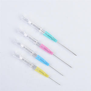 Agujas de infusión veterinarias para perros, con forma de pluma, calibres 22, 24, 26G, con tapas de heparina, aguja de jeringa de plástico reutilizable para exportación - Product Image 2