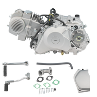 Moteur Yinxiang 140cc à refroidissement par huile, démarrage électrique/à kick, moto tout-terrain, moto YX140cc, embrayage automatique