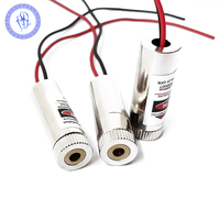 Module Laser réglable avec pilote, ligne de points rouges 5V DC 5mW 650nm