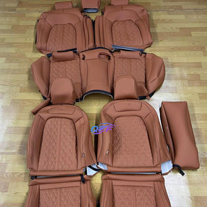 Fonte di fabbrica <span class=keywords><strong>Audi</strong></span> coprisedile in pelle coprisedile per auto in pelle di vacchetta per <span class=keywords><strong>Audi</strong></span> A4 <span class=keywords><strong>A6</strong></span> A7 A8 - Product Image 1