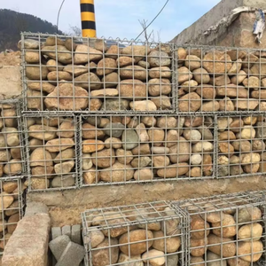 Vente chaude résistant à la Corrosion trou carré pierre <span class=keywords><strong>Cage</strong></span> boîte galvanisé soudage pour le traitement de la rivière et la décoration de paysage - Product Image 1