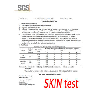 Super leichtes JJ Fabric <span class=keywords><strong>Facial</strong></span> <span class=keywords><strong>Mask</strong></span> <span class=keywords><strong>Sheet</strong></span> Weiches, hochs erum absorbieren des Gesichts masken blatt OEM für die Hautpflege - Product Image 6