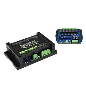 Módulo de Relés Industrial de 8 Canales Waveshare para Raspberry <span class=keywords><strong>Pi</strong></span> Pico (Modelo Pico-Relay-B) Montaje en Riel DIN Fuente de Alimentación - Product Image 1