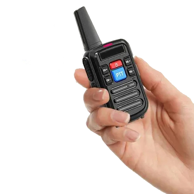 Baofeng Mini Walkie Talkie BF-C50 UHF Transceiver Dual PTT 16 Channel Kids Portable Ham Radio BFC50 Two Way Radio
