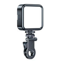 Lampe de remplissage LED RVB pleine couleur, portable, en plastique, pour photographie, vlog, lumière Tofu, intensité réglable, double température de couleur