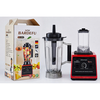 Mixeur multifonctionnel 2-en-1 de 3L/4L avec 2 lames, style moderne, pour la maison, presse-agrumes et machine à smoothies glacés