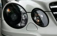 Phare LED pour Mercedes-Benz W211 2002-2005, ensemble de phares modifié avec feux de jour LED