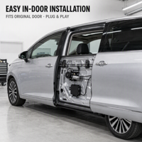 Pièces automobiles Volkswagen Viloran pour atelier 4S : Modification de porte centrale coulissante électrique pour installation