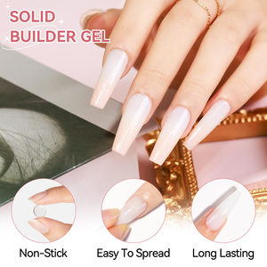 Gel Sólido para Esculpir Uñas 3D: Transparente y Blanco, Antiadherente para Esculpir - Product Image 6