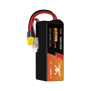 Batteria agli Ioni di Litio a Stato Solido Tcbest <span class=keywords><strong>2600mAh</strong></span> 11.1V 3S 25C a Tensione Stabile per Droni e Fotografia Aerea - Product Image 1