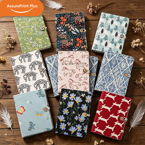 Quaderno e Diario Personalizzato A5 <span class=keywords><strong>A4</strong></span> A6 B5 con Copertina Rigida in Tessuto Floreale Ricamato Eco-Friendly per Donne e Scrittura Artistica Quotidiana e Mindfulness - Product Image 1
