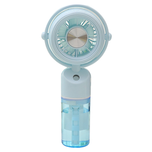 Mini ventilateur portable, petit ventilateur à main, recharge USB, ventilateur à main à 3 vitesses, adapté au bureau, aux voyages en plein air et au <span class=keywords><strong>camping</strong></span> - Product Image 2