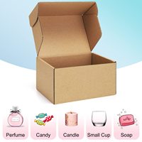 Boîtes d'expédition personnalisées, boîte à courrier avec logo, emballage pour cadeaux, cartons, vêtements, boîte en carton kraft durable
