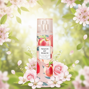 Bruma Corporal Touch Of Peach 8 Fl.Oz Aroma Floral Fragancia Duradera Para Mujeres - Product Image 2