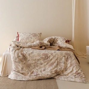 Juego de Ropa de Cama Rowena Floral / Beige - Product Image 2