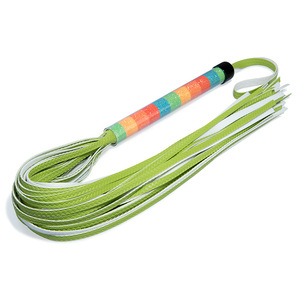 Hommes et femmes adultes PU cuir lumineux SM Couple sexe flirtant fouet jouet accessoire d'entraînement - Product Image 6