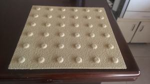 USA ed europa Standard 12mm di spessore SMC <span class=keywords><strong>ADA</strong></span> tattile di avvertimento in stile moderno in fibra di vetro per applicazioni esterne e in camera - Product Image 4