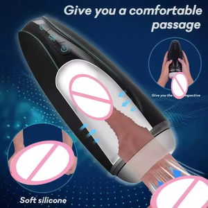 ZRX Masturbadores masculinos automáticos Hombres Producto sexual Vibrador Copa de masturbación Masturbador Para Hombre. Juguetes sexuales para <span class=keywords><strong>Ma</strong></span> - Product Image 3