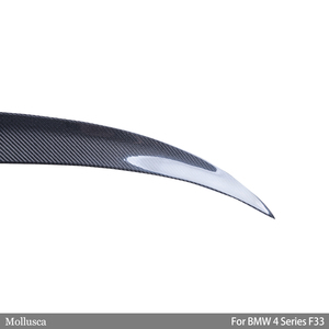 For 4 Series F33 Convertible&M4 F83 P Style Carbon Fiber <b>Rear</b> <b>Spoiler</b> Trunk Wing 2013-2020 - Product Image 5
