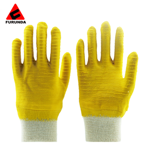 Canada/<span class=keywords><strong>Japan</strong></span>/Australië Markt <span class=keywords><strong>Latex</strong></span> Rimpel Veiligheid Grip Handschoen Met Rimpel Afwerking - Product Image 2