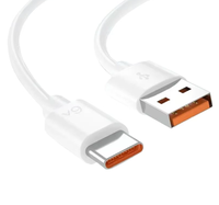 Câble USB C de charge super rapide en TPE tressé 1M 2M pour téléphones mobiles, appareils iOS, ordinateurs et écouteurs - Transfert de données à haute vitesse