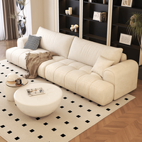 Canapé d'angle en velours anti-griffures pour chat, design moderne, durable, résistant à l'eau, rembourré en éponge, en bois massif, pour appartement et hôtel