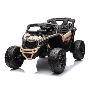 Coche eléctrico para niños con licencia 4x4 Can-Am Marverick UTV 2 asientos batería para niños 24V coche para niños de 10 años