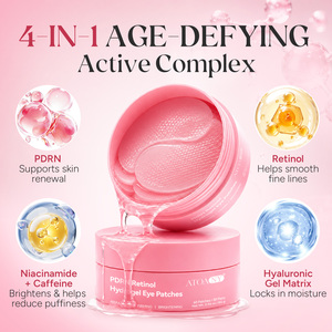 ATOANY Patchs Hydrogel Anti-Âge 4-en-1 au PDRN et Rétinol <span class=keywords><strong>pour</strong></span> <span class=keywords><strong>les</strong></span> <span class=keywords><strong>Yeux</strong></span>, 60 Patchs/30 Paires, OEM ODM, Masque Raffermissant <span class=keywords><strong>pour</strong></span> <span class=keywords><strong>les</strong></span> <span class=keywords><strong>Yeux</strong></span>, Coussinets Anti-Cernes - Product Image 3