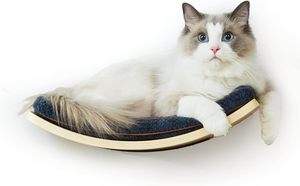 Wholesale Large Hammock Bed with Wooden Platform and <b>Mat</b> Premium Pet Beds for Comfortable Sleeping - Product Image 2