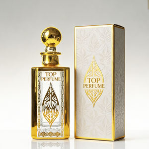 Huileur à <span class=keywords><strong>parfum</strong></span> en verre de haute qualité, 150 ml, manuel, plaqué or <span class=keywords><strong>ultraviolet</strong></span>, recyclable, forme carrée, avec une belle décoration - Product Image 1