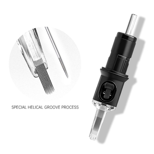 Wenyu 9U 9rm 0.30mm Tattoo Cartridges needles taper 3.5mm lông mày pmu kim microbalding kim trang điểm vĩnh viễn kim - Product Image 4