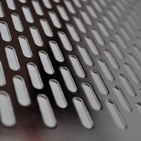 Tôles perforées en acier inoxydable 304 316L, anti-corrosion, DX51D AZ150, panneaux en maille métallique en aluminium