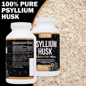 Tableta de cáscara de Psyllium del suplemento de la salud de la etiqueta privada del OEM - Product Image 6