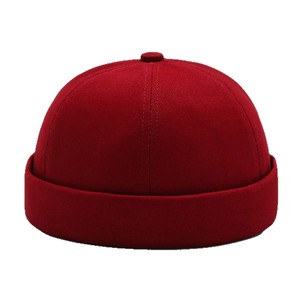Melon Shaped Hat Unisex Solid Color Foldable Breathable Warm Windproof Four Seasons Adult Ivy Hat - Product Image 4