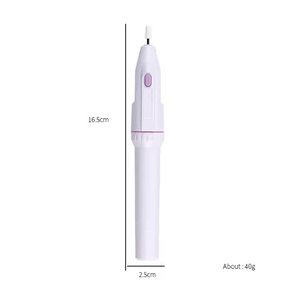 Suministro para Comercio Exterior Sune l Port Mini Lijadora de <span class=keywords><strong>Uñas</strong></span> Eléctrica Portátil Tipo Bolígrafo Simple 56g para Pulido y Taladrado - Product Image 5