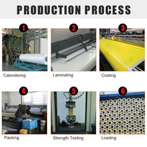 Bâches en PVC enduit de polyester en gros, sur mesure, robustes, imperméables et ignifuges pour camions - Product Image 3