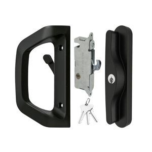 Ensemble de poignée de porte coulissante avec serrure à mortaise, remplacement de poignée de porte patio robuste - Product Image 6