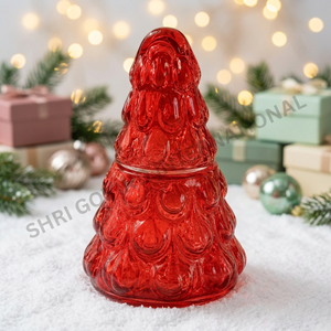 Árbol de Navidad con tapa de cristal navideña - Product Image 3