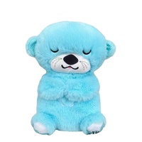 Ours en peluche musical respirant unisexe 31cm-50cm pour les 14 ans et plus pour favoriser le sommeil