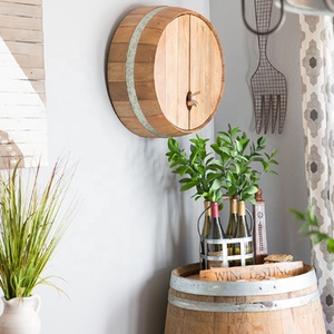 Letrero Decorativo de Pared con Forma de Barril de Vino Vintage, Placas de Madera - Product Image 2