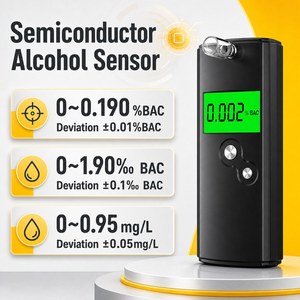 Alcootest semi-conducteur <span class=keywords><strong>pour</strong></span> utilisation en <span class=keywords><strong>voiture</strong></span>, détecteur d'alcool compact <span class=keywords><strong>pour</strong></span> les conducteurs avant de <span class=keywords><strong>démarrer</strong></span> le moteur - Product Image 5