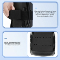Attelle de cheville unisexe réglable en PP pour la récupération des entorses et fractures de la cheville et la rééducation post-chirurgicale avec fixation externe