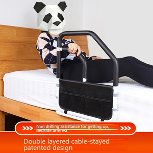 Barandillas de Seguridad Ajustables para Cama de Hospital, para Adultos Mayores, con Altura Ajustable, para Cirugía, Tamaño King - Product Image 4