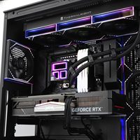 Refroidisseur d'eau pour processeur AIO Thermalright Frozen Infinity 360 Noir ARGB avec écran LCD et ventilateurs RGB
