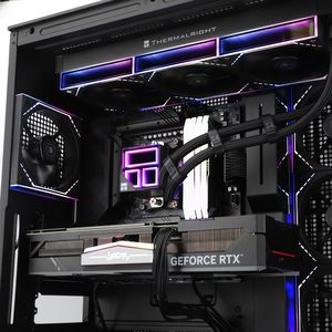 Thermalright 360 Infinity สีดำ arBB AIO CPU เครื่องทำน้ำเย็นจอแสดงผล LCD พัดลม RGB พัดลมเย็น - Product Image 3