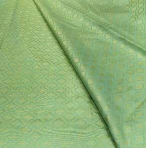 Tela Tejida de Seda Cruda de Diseño, Transpirable, de Secado Rápido, Suave, Ligera, con Patrón Floral Geométrico Abstracto, para Textiles del Hogar - Product Image 5