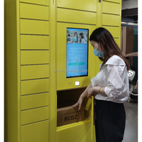 Casier à colis intelligent imperméable Baiwei pour l'extérieur, casier à colis pour les entreprises de logistique, les sociétés de livraison express