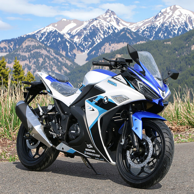 Kawasaki Gas Exhaust Sport Racing Motorcycle on Sale Top case diesel Streebike Super Moto Chopper 250cc 400cc Ninja Bike China