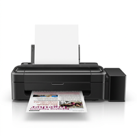 Imprimante photo jet d'encre de bureau A4 L130 L310 4 couleurs à sublimation thermique, imprimante jet d'encre 4 couleurs à encre colorée pour Epson, idéale pour la maison et le bureau
