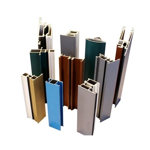 6000 serie di alluminio profilo estruso in polvere rivestimento con più colori personalizzabile taglio piegatura servizi di saldatura - Product Image 1